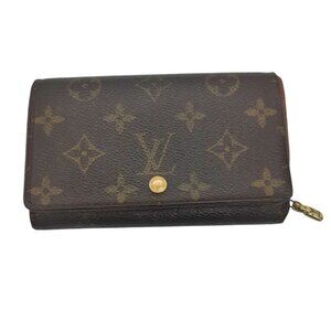 LOUIS VUITTON Monogram Porte Monnaie Billets Tresor Wallet